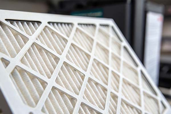 What are MERV ratings and why do they matter - closeup of HVAC filter